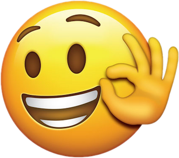 ok clipart chico